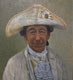 portrtt av en herre i vit hatt